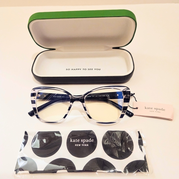Kate Spade Blue 2.0 Reading Glasses - Picture 2 of 6